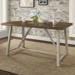 Better Homes and Gardens Collin Wood and Metal Dining Table